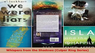 Read  Whispers from the Shadows Culper Ring Series PDF Free