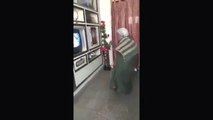whatsapp funny videos 2015 2016  old lady watching tv and funny dancing  whatsapp funny videos