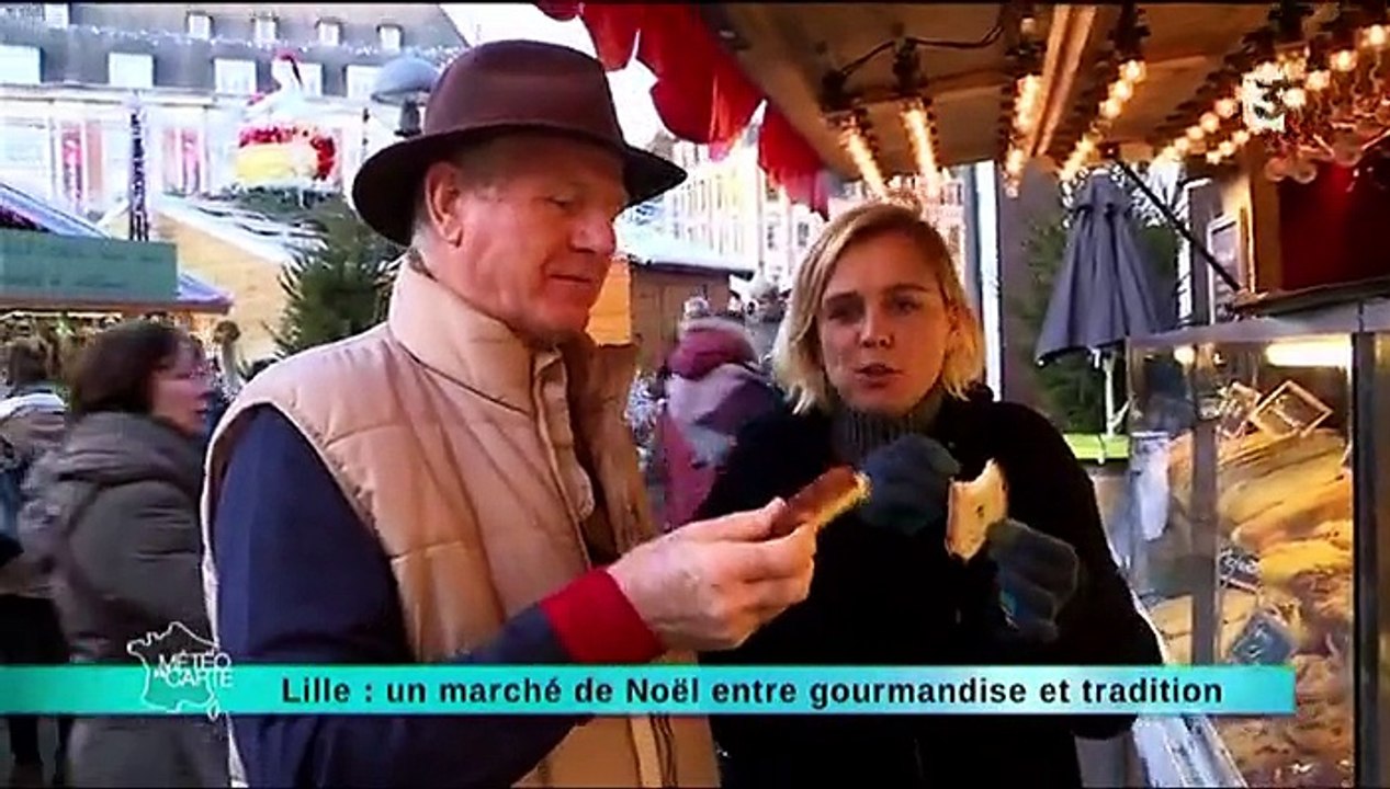 météo à la carte:le marché de Noel à Lille