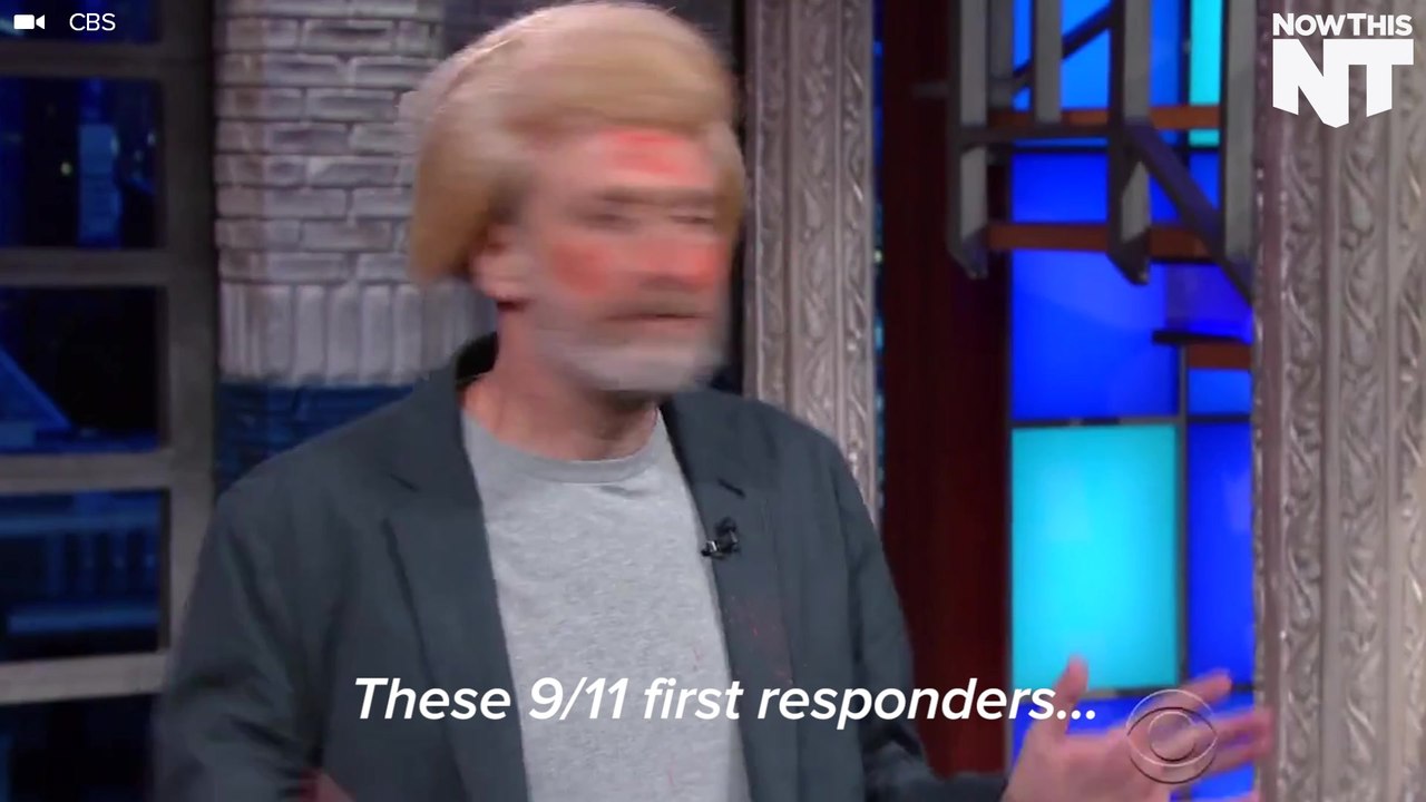 Jon Stewart Impersonates Donald Trump On 'The L...