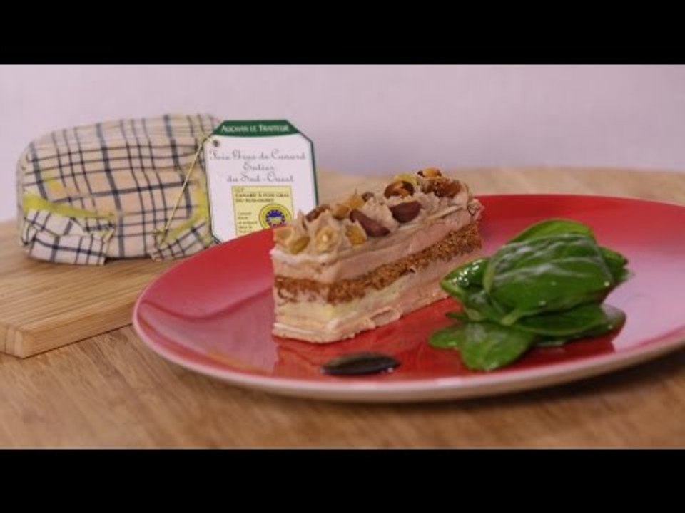 Recette de fêtes : Opéra de foie gras & artichaut - 750 Grammes