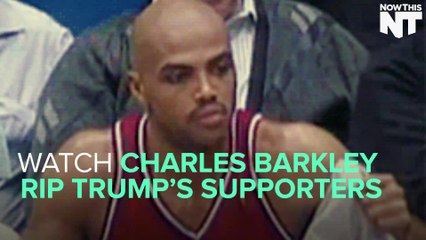 Charles Barkley Rips on CNN And Trump Supporters