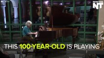 100-Year-Old Woman Plays 100-Year-Old Piano