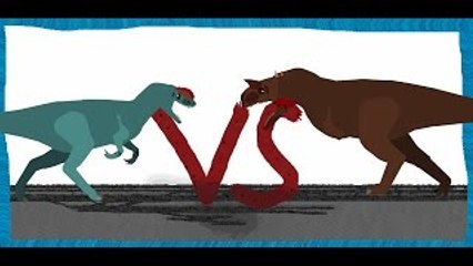 Pivot Battle Arena: Dilophosaurus VS Carnotaurus