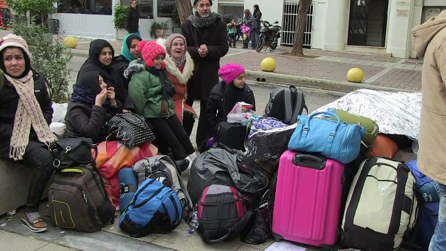 Grèce: des migrants africains coincés à Athènes