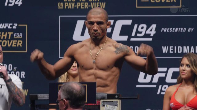 UFC 194 Jose Aldo vs Conor McGregor Weigh In Highlight