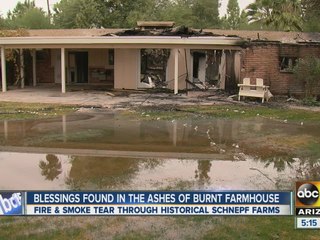 Fire breaks out at Schnepf Farms in Queen Creek