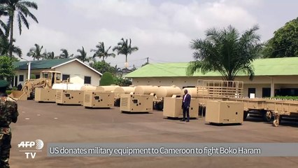 US donates military equipment in fight against Boko Haram