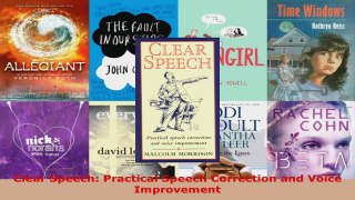 Download  Clear Speech Practical Speech Correction and Voice Improvement PDF Free