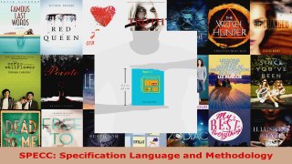 Read  SPECC Specification Language and Methodology EBooks Online