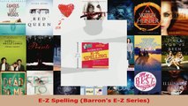 Read  EZ Spelling Barrons EZ Series Ebook Free