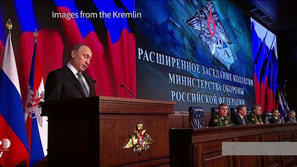 Putin orders tough action against threats in Syria