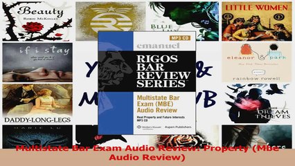 Multistate Bar Exam Audio Review Property Mbe Audio Review PDF