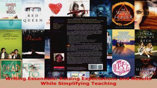 Read  Writing Essentials Raising Expectations and Results While Simplifying Teaching Ebook Free