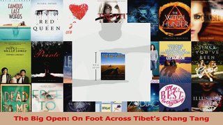 Download  The Big Open On Foot Across Tibets Chang Tang PDF Free