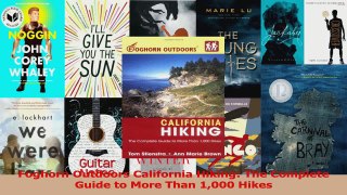 Read  Foghorn Outdoors California Hiking The Complete Guide to More Than 1000 Hikes Ebook Free