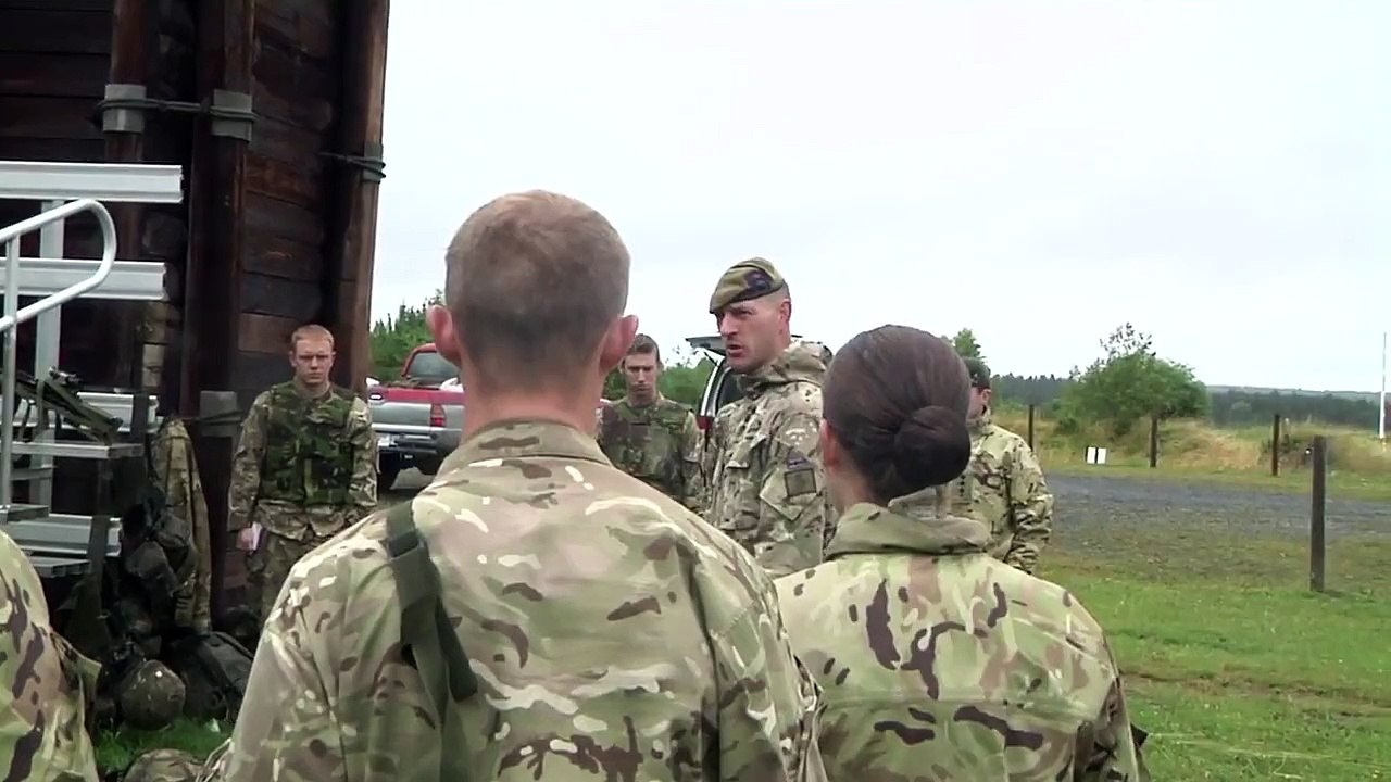 Cadets conduct house clearing with M9