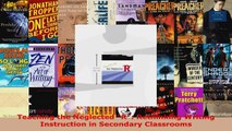 Read  Teaching the Neglected R Rethinking Writing Instruction in Secondary Classrooms PDF Free