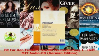 Read  Fit Fur Den Testdaf Testdaf Musterprufung 1  Heft MIT AudioCD German Edition Ebook Free