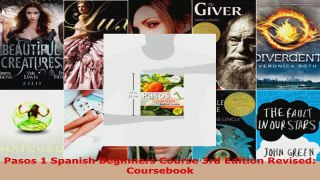 Download  Pasos 1 Spanish Beginners Course 3rd Edition Revised Coursebook EBooks Online