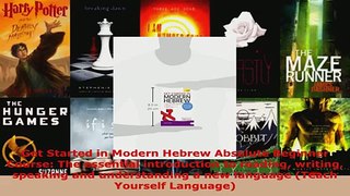 Download  Get Started in Modern Hebrew Absolute Beginner Course The essential introduction to Ebook Free