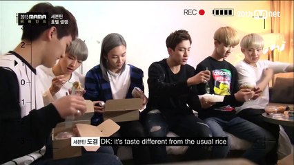 [ENG SUB] 2015MAMA BEHIND - SEVENTEEN 151210