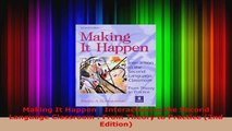 Read  Making It Happen  Interaction in the Second Language Classroom  From Theory to Practice PDF Free