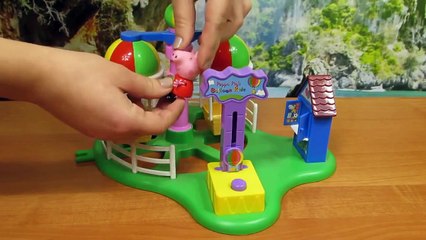 Character Peppa Pig Deluxe Balloon Ride Playset Karuzela z Balonami Świnki Peppy