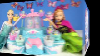 Frozen ELSA'S BALLROOM SNOW STORM GLITZI GLOBES Anna Olaf Cinderella Belle fun toys