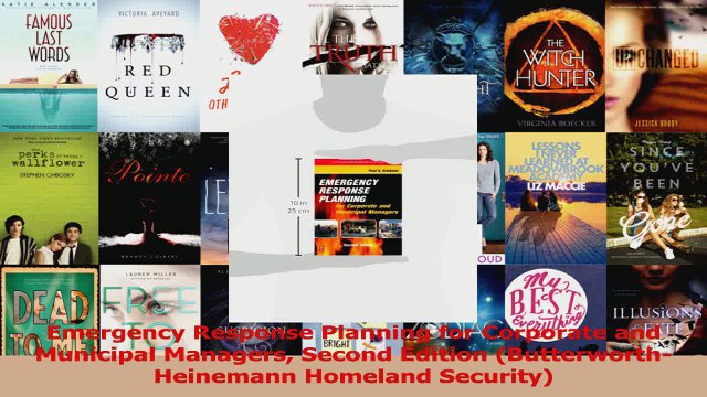 Emergency Response Planning for Corporate and Municipal Managers Second Edition PDF