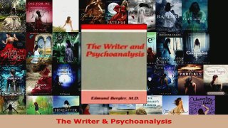 Read  The Writer  Psychoanalysis EBooks Online
