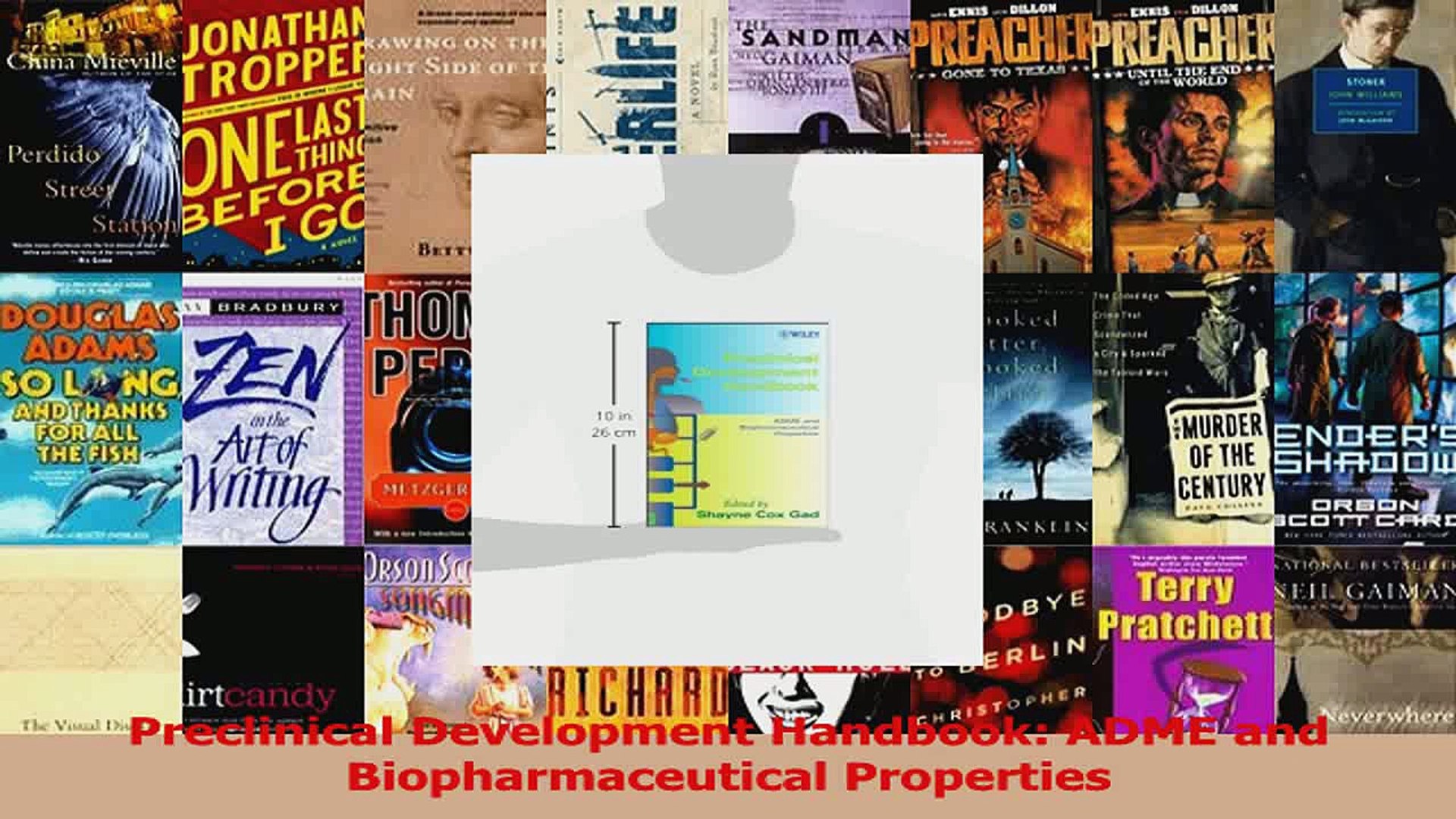 ⁣Preclinical Development Handbook ADME and Biopharmaceutical Properties Download