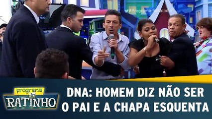 Teste de DNA: Homem diz não ser o pai e a chapa esquenta