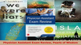 Read  Physician Assistant Exam Review Pearls of Wisdom Ebook Free