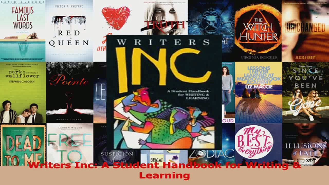 PDF Download  Writers Inc A Student Handbook for Writing  Learning PDF Full Ebook