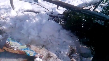 Heavy snowfall in Bagh Azad Kashmir