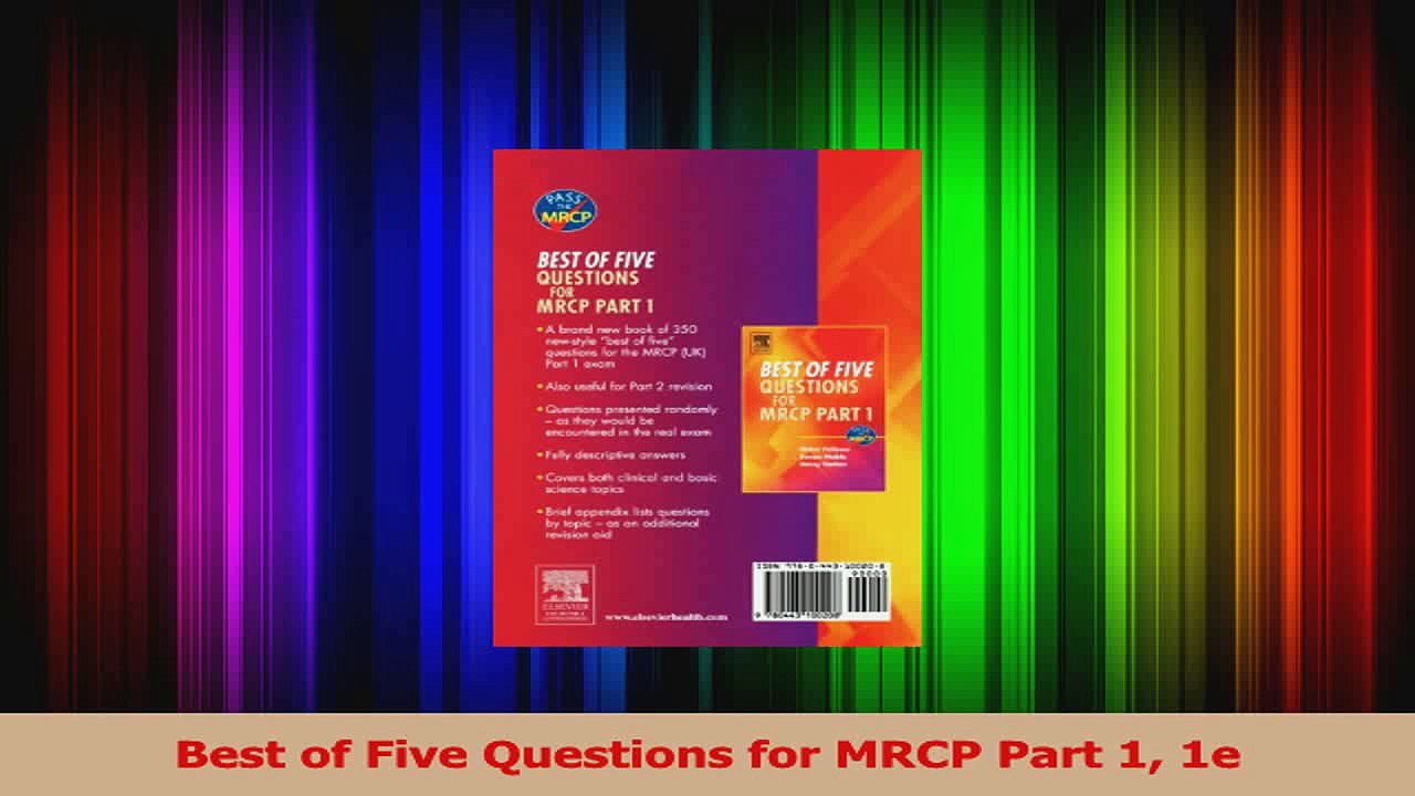 Best of Five Questions for MRCP Part 1 1e Download