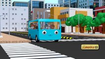 Wheels on the bus go round and round | Nursery rhymes | Baby songs | Kiddiestv