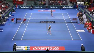 Ana Ivanovic vs Belinda Bencic Highlights HD IPTL KOBE 2015