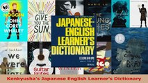 Read  Kenkyushas Japanese English Learners Dictionary Ebook Free