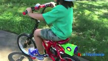 PLAYTIME IN THE PARK Disney Star Wars THE FORCE AWAKENS Kylo Ren Bicycle for kids Egg Surp