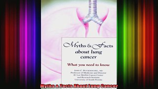 Myths  Facts About Lung Cancer