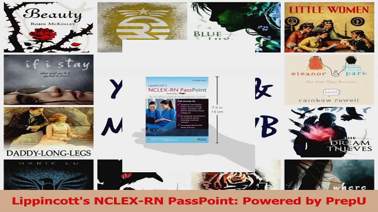 Lippincotts NCLEXRN PassPoint Powered by PrepU Read Online