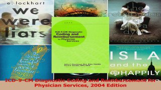 Read  ICD9CM Diagnostic Coding and Reimbursement for Physician Services 2004 Edition Ebook Free