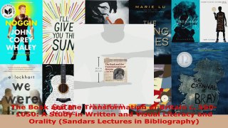 Read  The Book and the Transformation of Britain c 5501050 A Study in Written and Visual Ebook Free