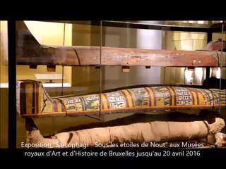 no comment - "Sarcophagi - Sous les étoiles de Nout" aux Musées royaux d'Art et d'Histoire de Bruxelles