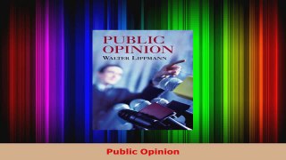 Read  Public Opinion EBooks Online