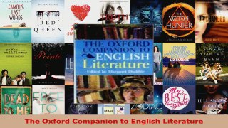 Download  The Oxford Companion to English Literature PDF Free