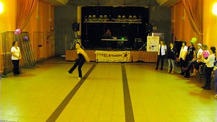 TELETHON 2015 SAINT BENOIT DE CARMAUX PRESTATION D'AUDREY