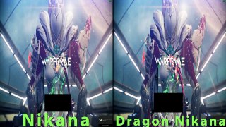 Warframe | Both Nikanas With Pyra Sugatra Goes Insane In login screen